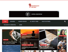 Tablet Screenshot of personalitytweaks.com